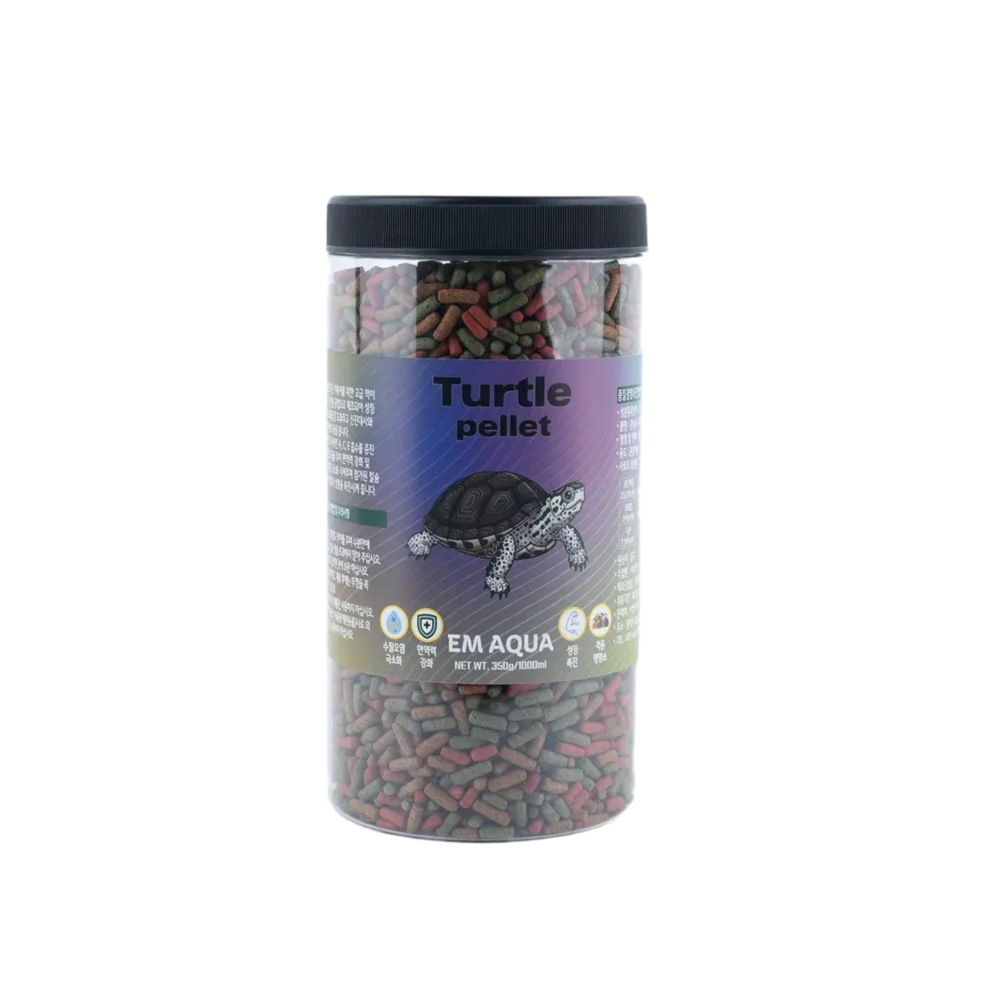 반수생 수생 거북이 사료 밥 거북이 먹이, 1개, 1L 10,000원