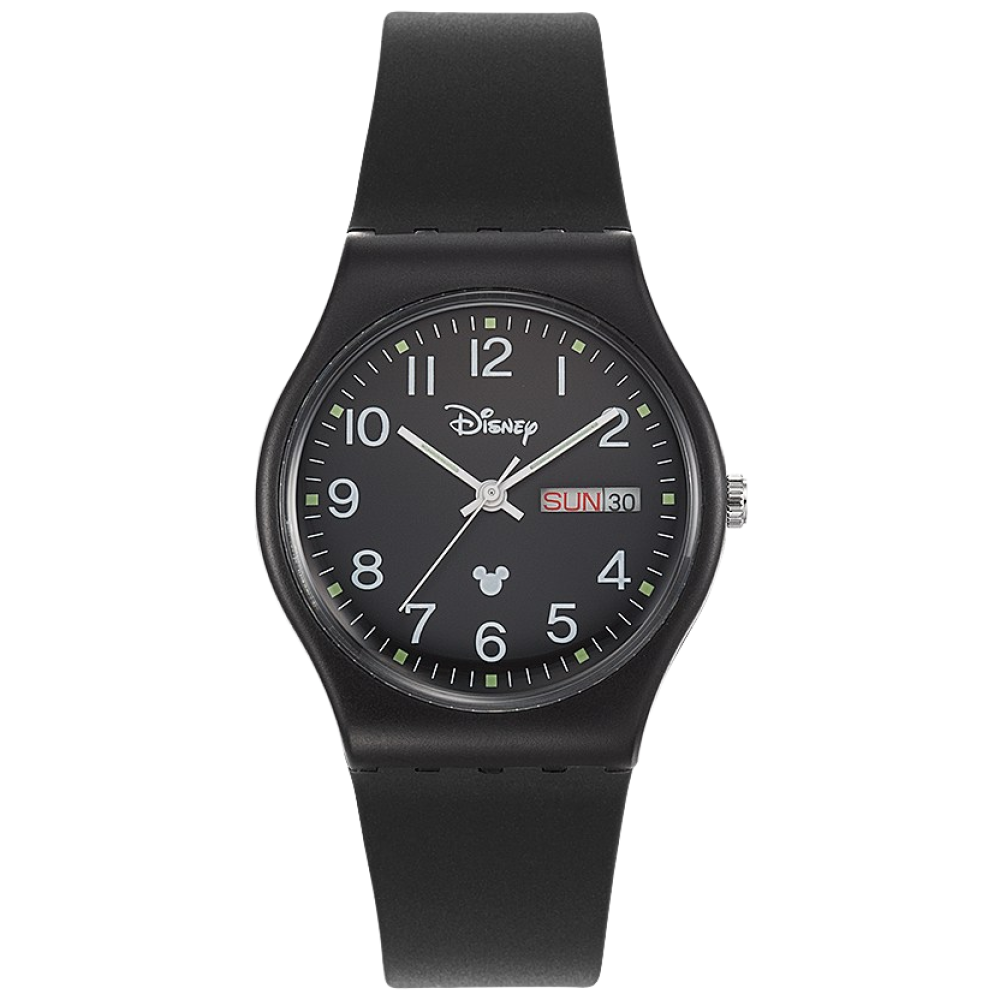 디즈니 미키마우스 미키 캐릭터 학생용 및 수능용 날짜 요일 손목시계 D12834BBNU, 현재가 26,900원