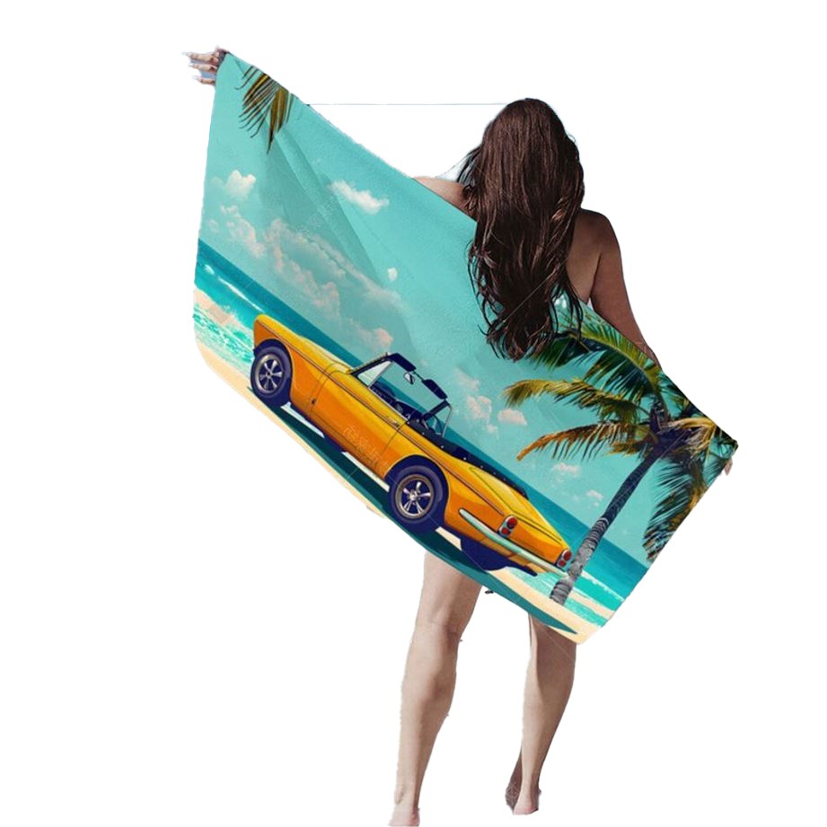 퓨어리퍼블릭 극세사 초대형 비치타월 180 x 90cm, 1개, 타올 13,900원