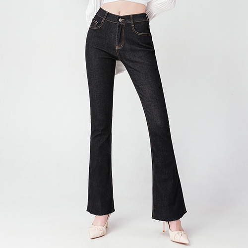 엘블로썸 여성 스판좋은 인밴드 슬림 롱 부츠컷 청바지 (3단기장 키별) 21,500원