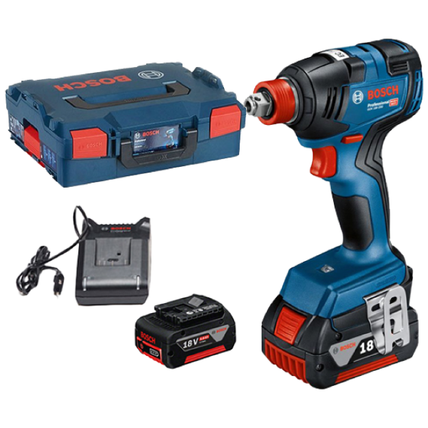 보쉬 GDX18V-200 충전 임팩트 렌치 드라이버 18V 5.0Ah*2개 브러쉬리스 드라이버+렌치 겸용 242,500원