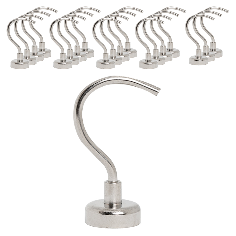 코지파파 초강력 고리 자석 후크 대왕고리형 20mm, 실버, 20개 25,000원