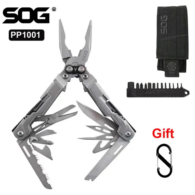 SOG Powerpint 미니 다기능 도구 펜치 접이식 멀티툴 야외 캠핑 EDC 장비 PP1001 90,000원
