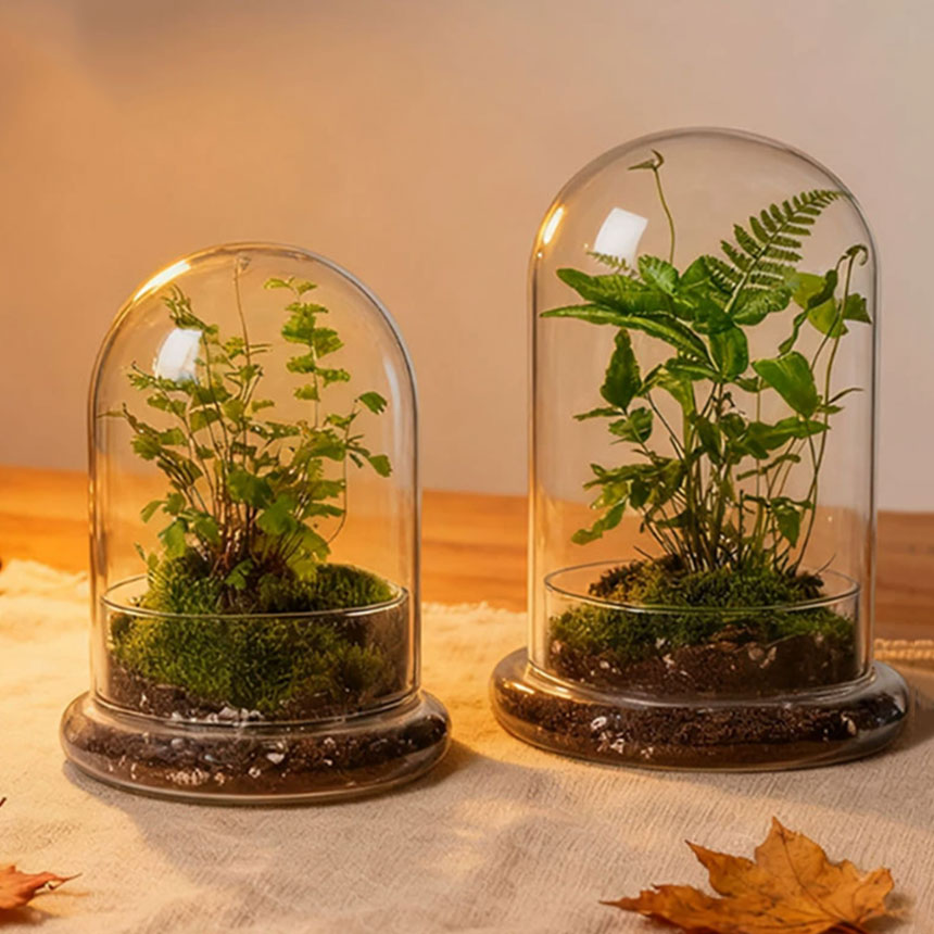 미스토토 테라리움 화분 돔 유리, m048_돔유리화분-소(빈병) 8,500원