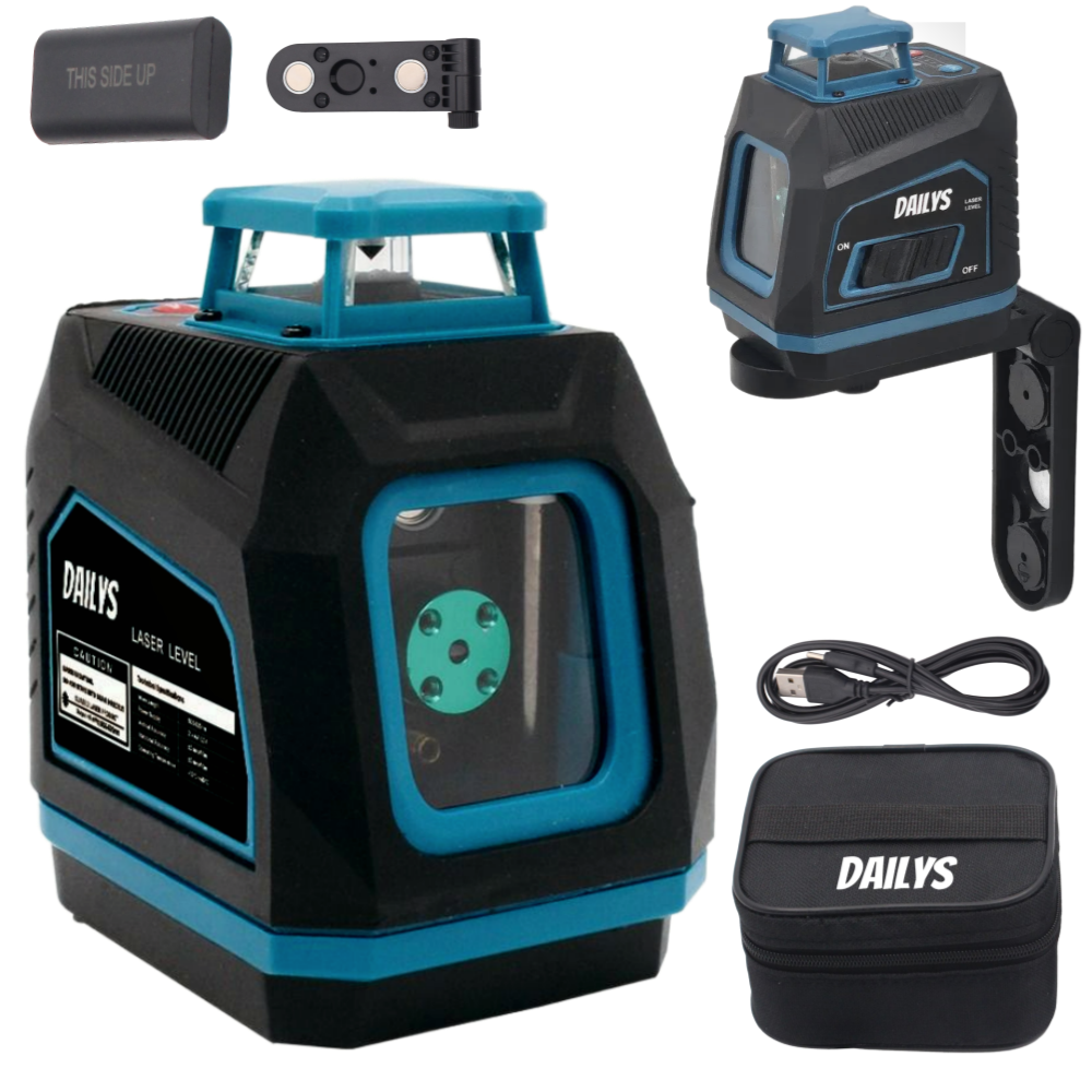 데일리공식 레이저레벨기 수평계 수평기 그린 5라인 방진 방수 108,000원