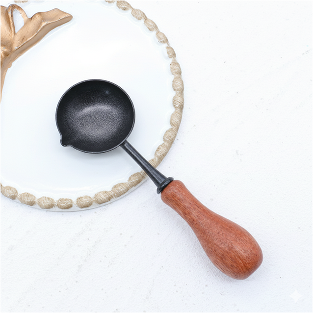 실링왁스 코팅 멜링 스푼 인장 스탬프 눌러 붙지 않는 스푼 4,300원