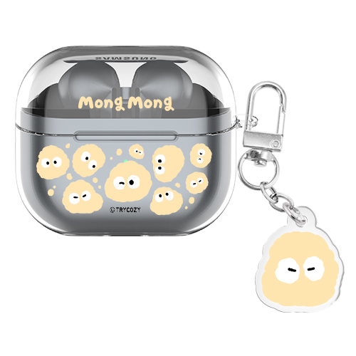 몽몽 와글와글 버즈라이브/버즈3/버즈3프로 클리어 케이스 +아크릴 키링 세트 8,900원