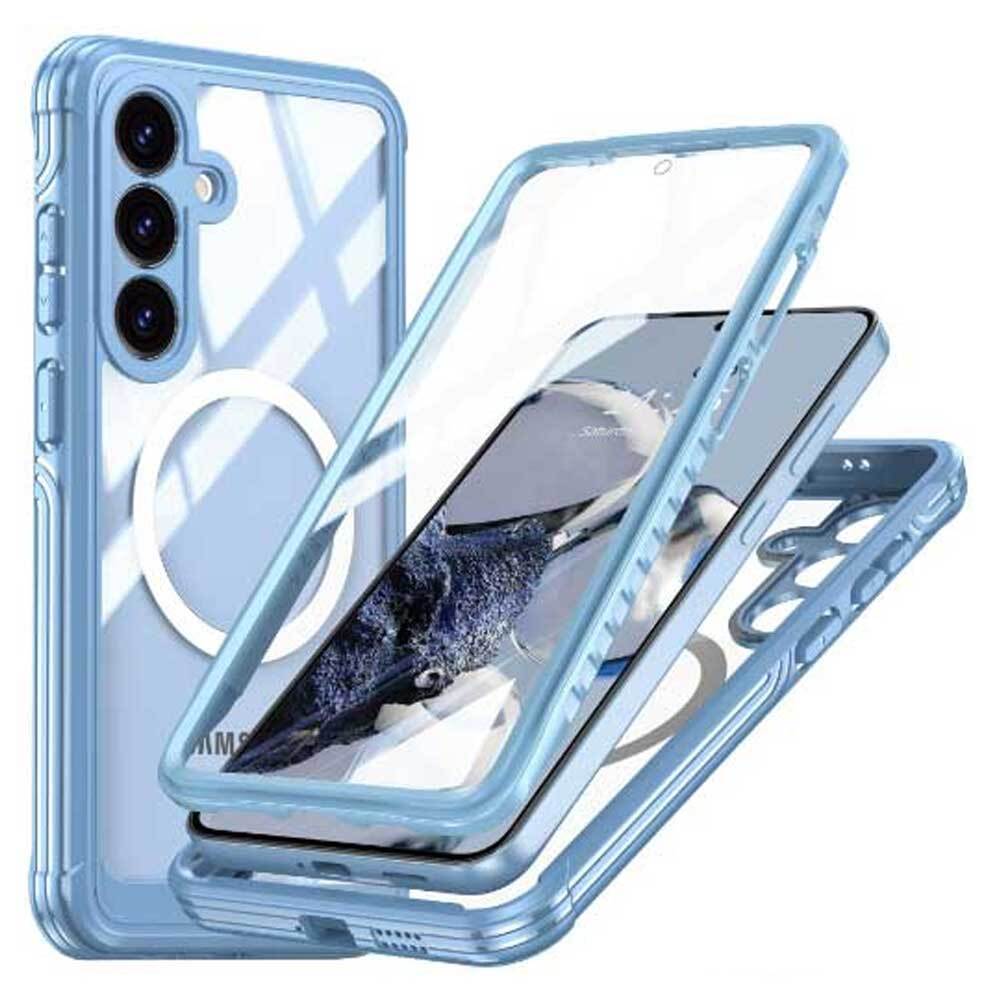 갤럭시 S24fe S25 마그네틱 투명 풀커버 강화필름 폰케이스 17,800원
