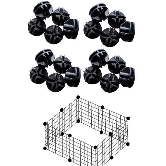 울타리 커넥터 강아지 팬스 애견울타리 연결커넥터 철장 조립 연결 조립식 소형 고양이 철망 반려동물 가림막 진열대 9,900원