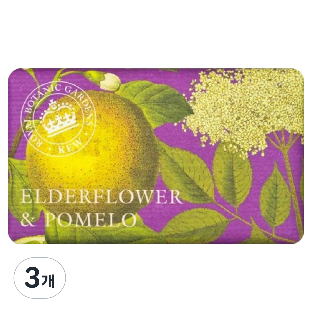 큐가든 엘더플라워 포멜로 비누, 240g, 4개 49,400원