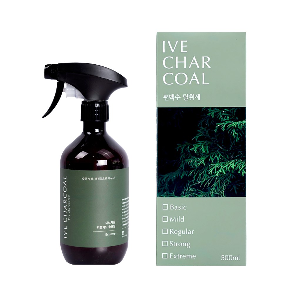 이브차콜 편백수 100% Level5 Extreme 솔오일 피톤치드 탈취제 새집증후군 제거 17,900원