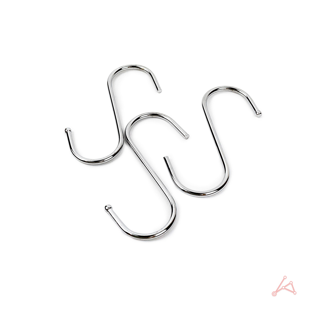 EVERYBO S자걸이 행거 3P s자고리 욕실후크걸이 330원