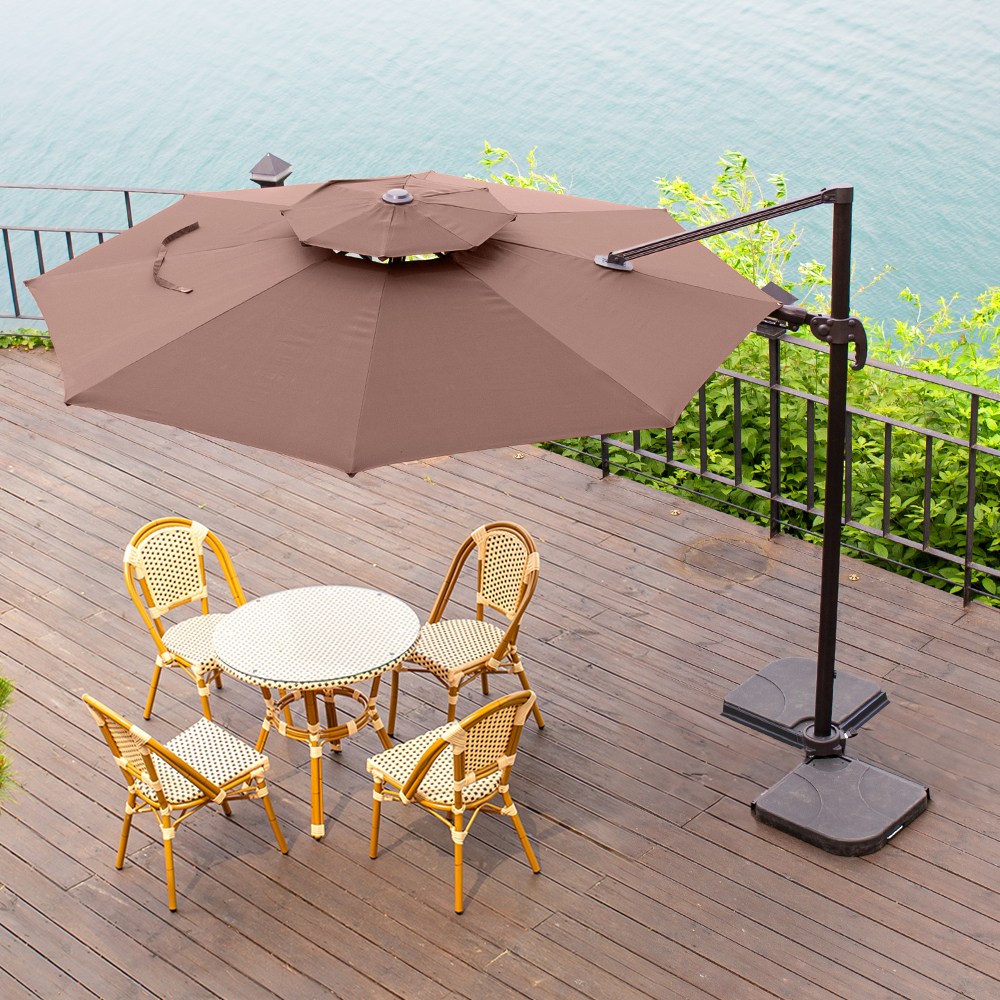 로마 3M 폴딩 파라솔+콘크리트 베이스 25kgX2 50kg, 그린 279,000원