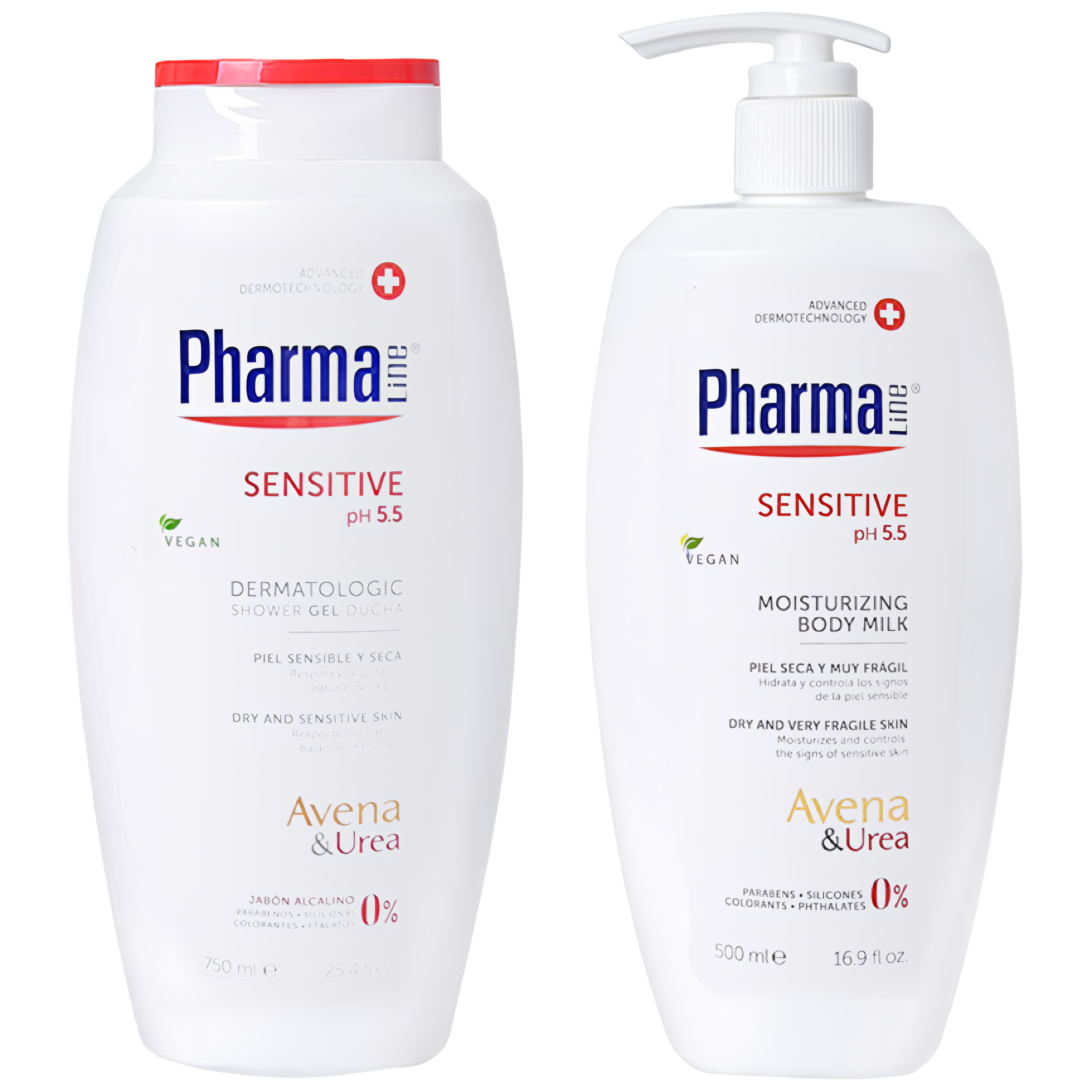 파마라인 우레아 약산성 등드름 여드름 모공각화증 바디워시 750 ml + 끈적이지않는 고보습 바디로션 500ml, 1세트 41,600원