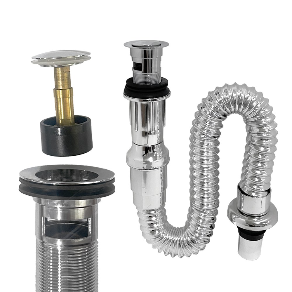 철물마켓 청소가 쉬운 팝업 분리형 일체형트랩 세면대 배수관 바닥트랩 폼업 폽업 아이트랩 8,630원