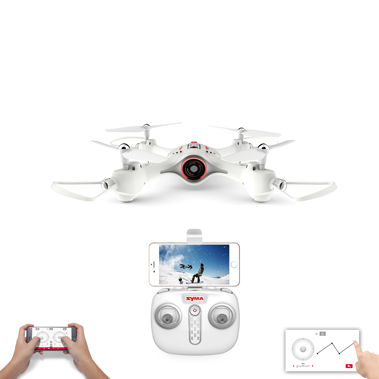 SYMA X23W 입문용 촬영용드론 69,000원