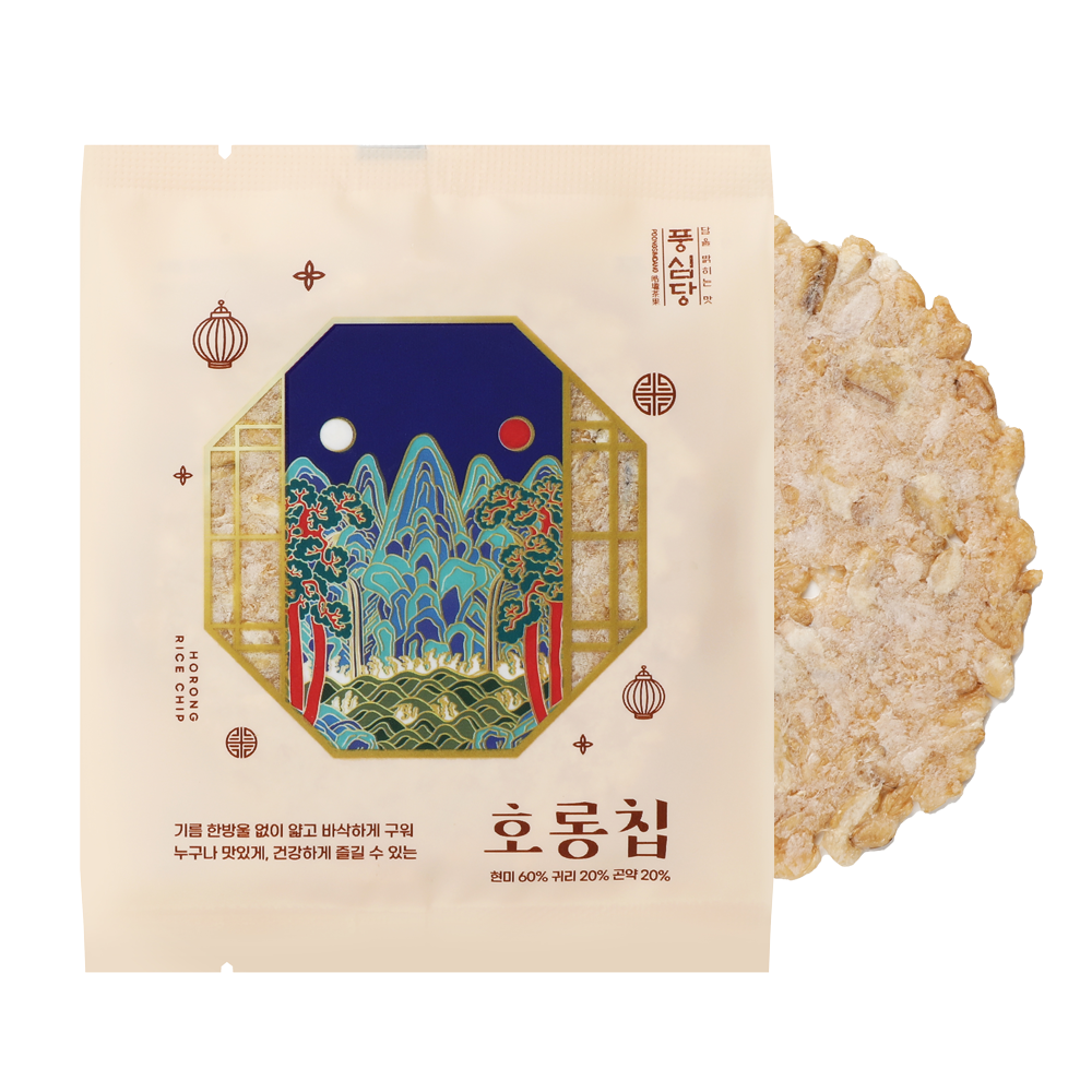 풍심당 호롱칩 현미 귀리 곤약 누룽지칩, 10g, 20개 15,500원