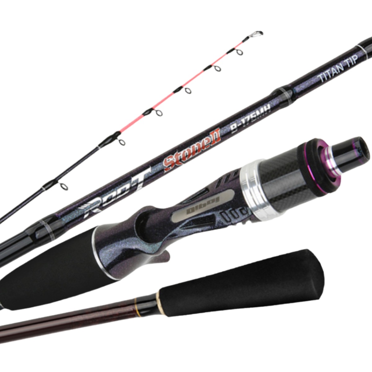Dipoi 티탄팁 RODSTONE 로드스톤 심해 갑오징어 문어낚시대 제주 남해 메탈팁 175MH, 퍼플 176,000원
