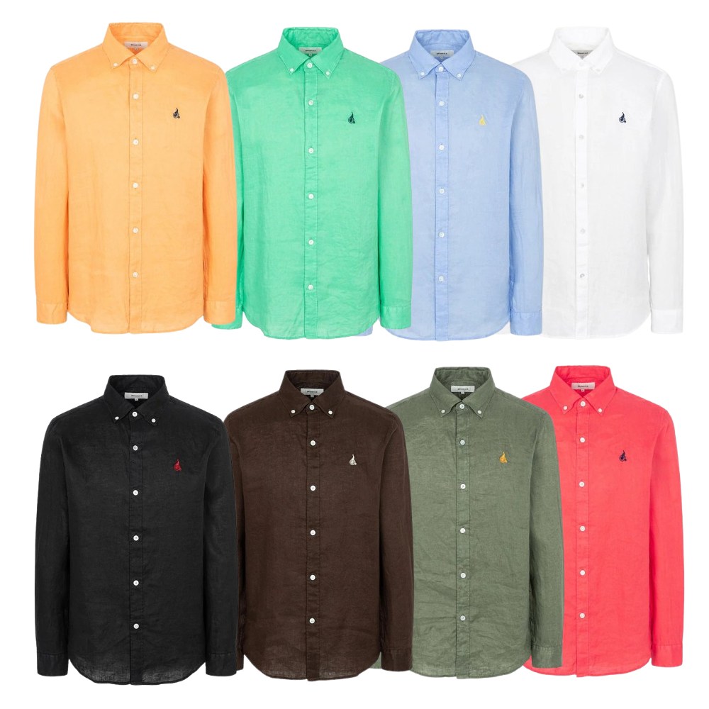 빈폴 BEANPOLE 국내매장판 남녀공용 리넨 솔리드 셔츠 BC5364C22 150,000원