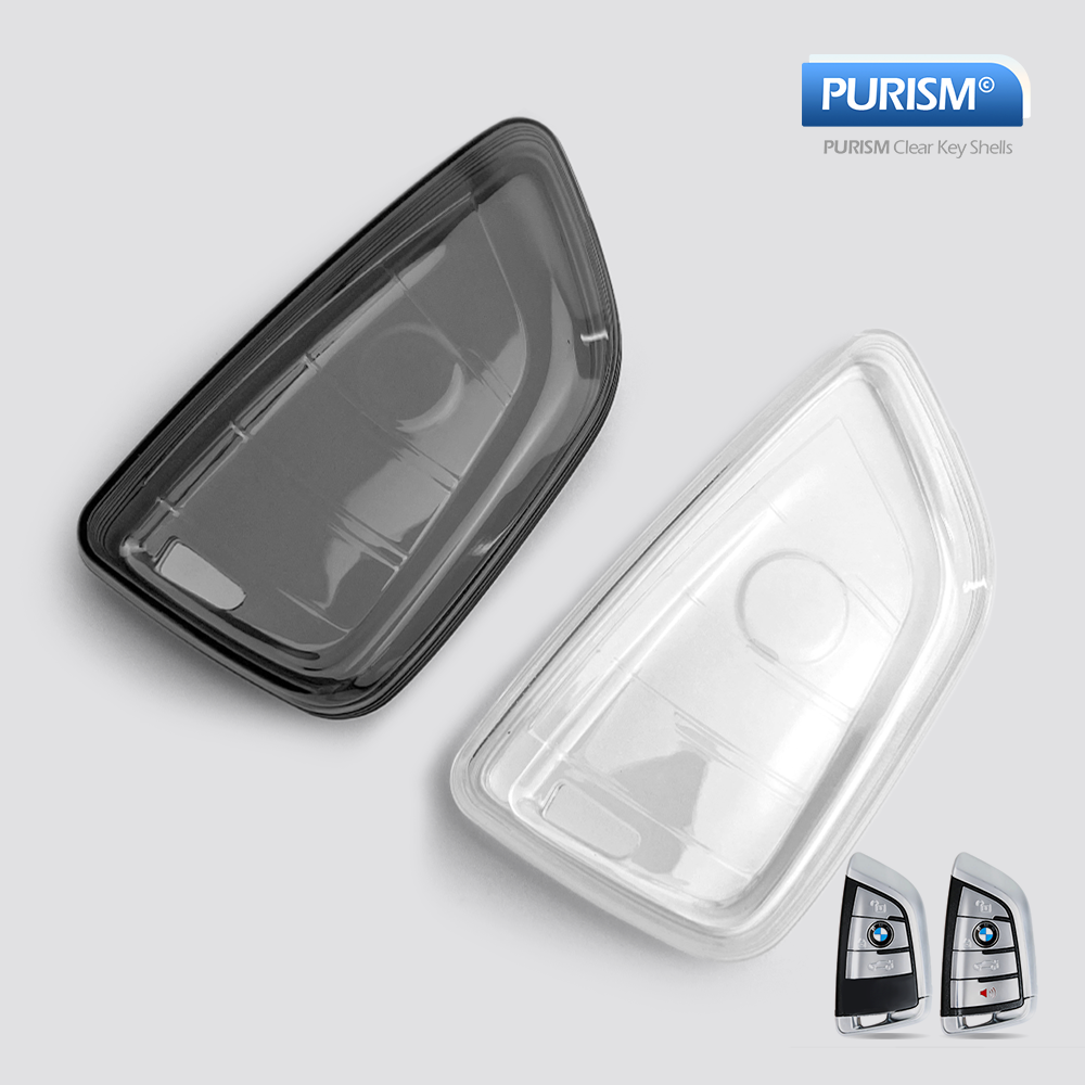 카슬라 퓨어리즘 투명 스마트키 키케이스 키홀더 [BMW 호환], BM_01, 클리어 블랙 10,600원