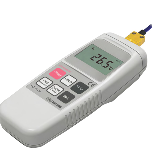 [싹스리공구] 라인세이키 LINE SEIKI 일제 온도계 산업용 -160도~1,372도 측정 표면용센서포함 TC-400A 248,000원