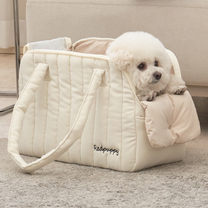 레드퍼피 반려동물 글라디아 이동가방, 밀크베이지, 1개 57,040원