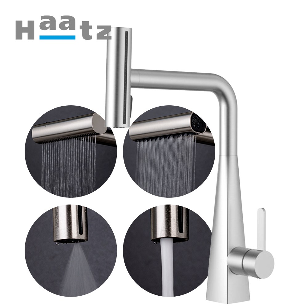 하츠 4way 폭포 싱크대 주방수전, 1개 133,000원