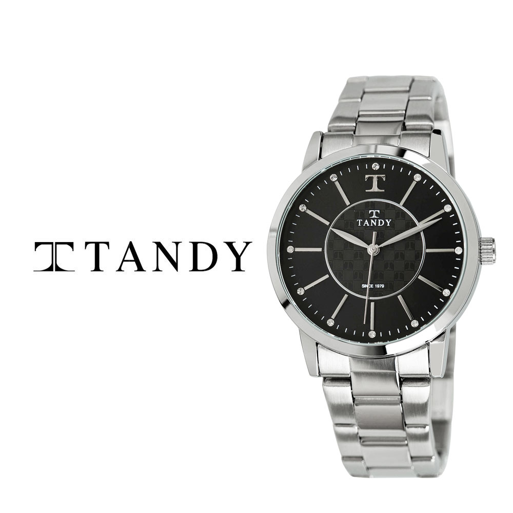 [TANDY] 탠디 시그니쳐 럭셔리 메탈 (오스트리아 스톤 식입) T-3915 블랙남자손목시계 520,000원
