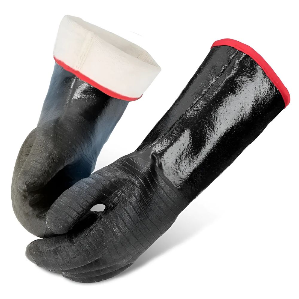 크라우드 조리용 주방용 공업용 방열 방염 내화학 기름 화상방지 네오프렌 장갑 17,800원