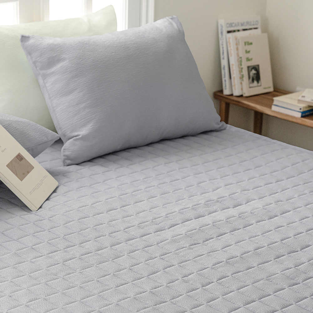 더자리 산뜨타니 라미소다 시어서커 여름 침대패드 고정밴드형 23,300원