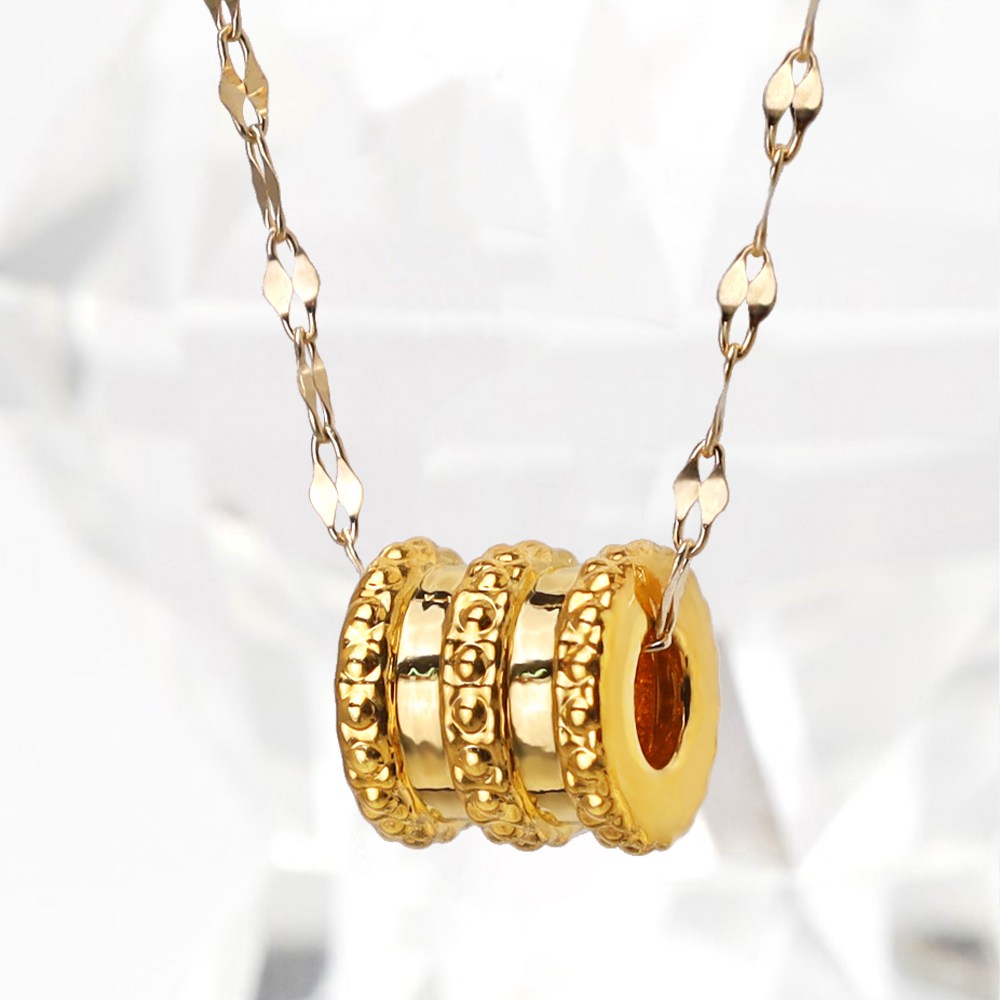 주리에떼 14K/18K 체인+24K 펜던트 여성 데일리 볼드 골드몬 목걸이 268,800원