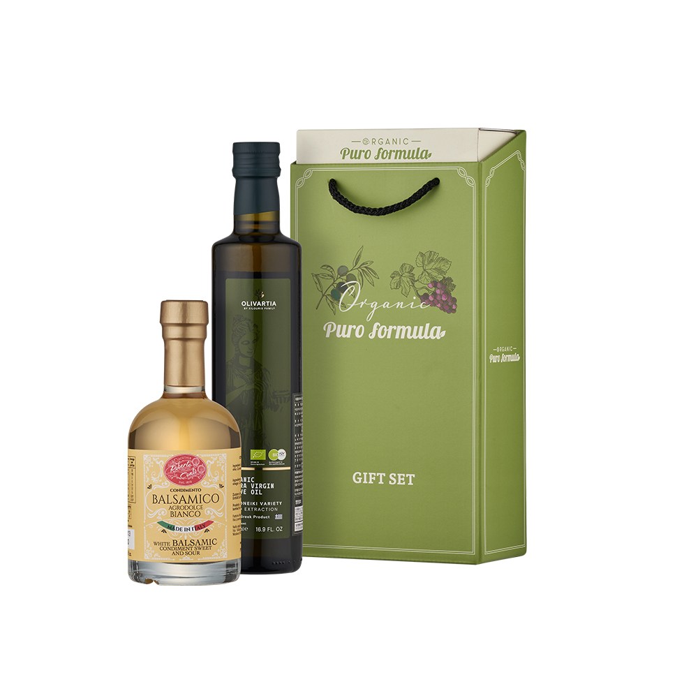올리바티아 올리브오일 로베르토 화이트 발사믹식초 선물세트, 1세트 47,600원