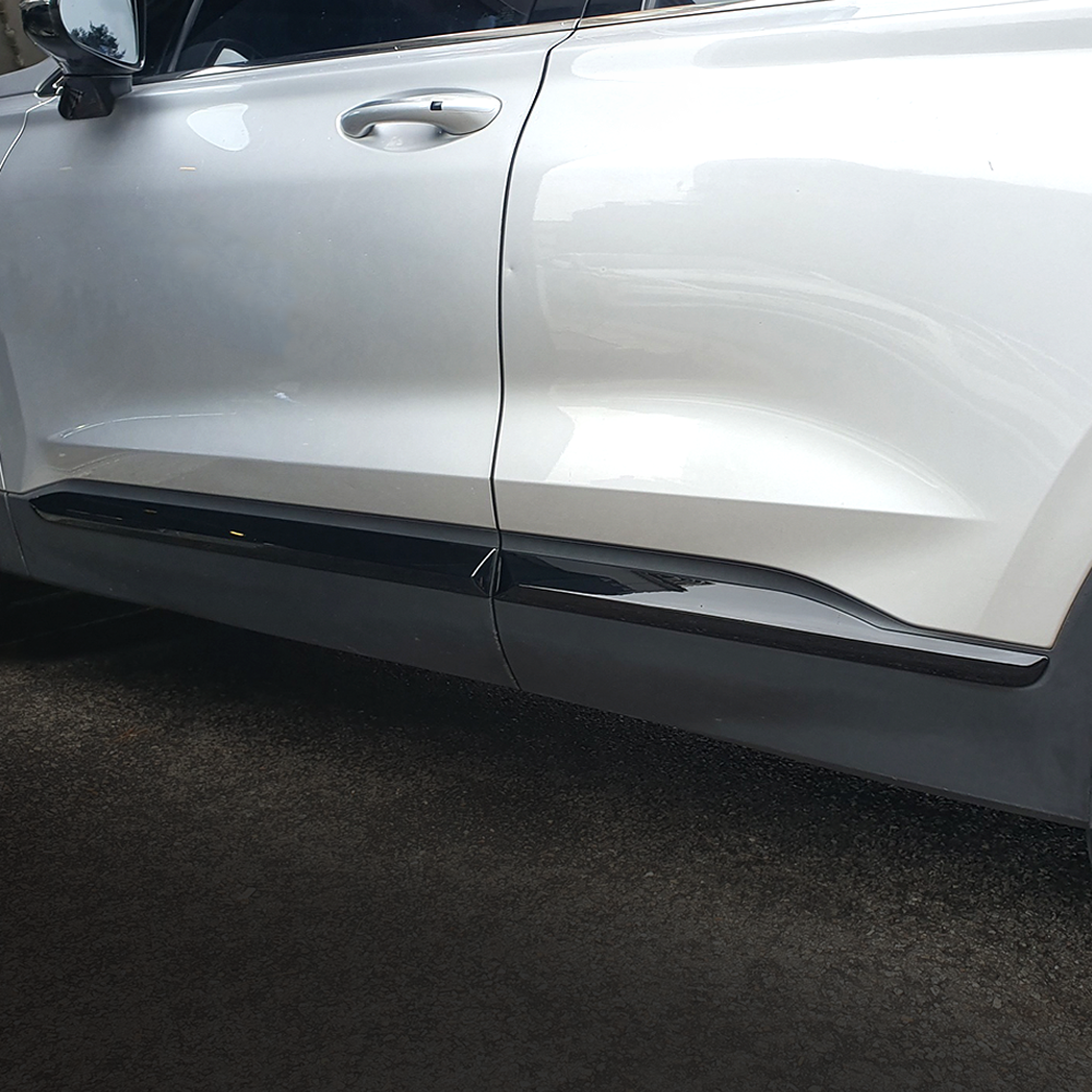 렉스탑 싼타페TM 실내 튜닝 카본 몰딩 커버 용품/크림애쉬, 유광블랙_사이드가니쉬, 기타 57,800원