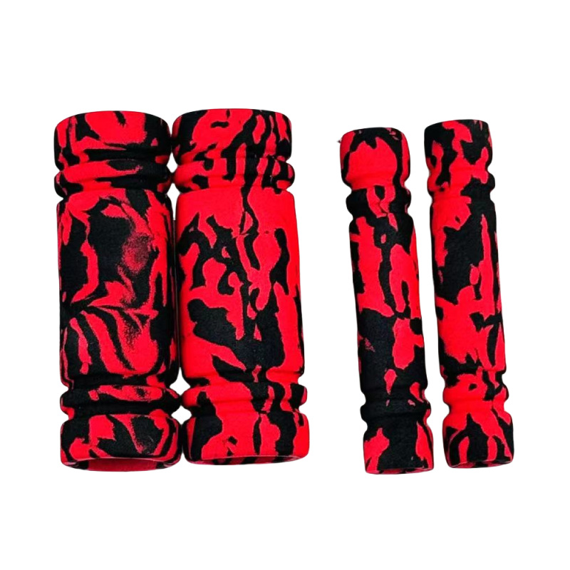 SEAMETAL 미채 무늬 오토바이 스펀지 핸들 브레이크레버 그립 커버 세트 11,000원