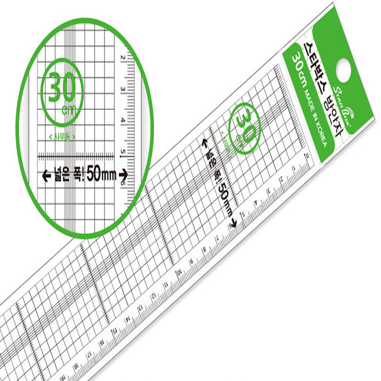 스타박스 방안자 30cm 넓은폭5cm 제도자 수평자, 10개 7,500원