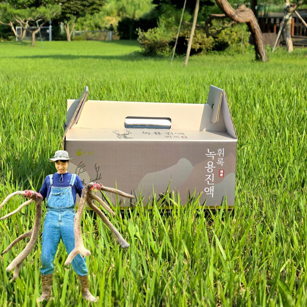 NBS KBS GTV 청록원 휘록 100% 생녹용녹용진액 녹용버섯세트 사슴농장 녹용진액 녹용액기스 녹용즙 150,000원