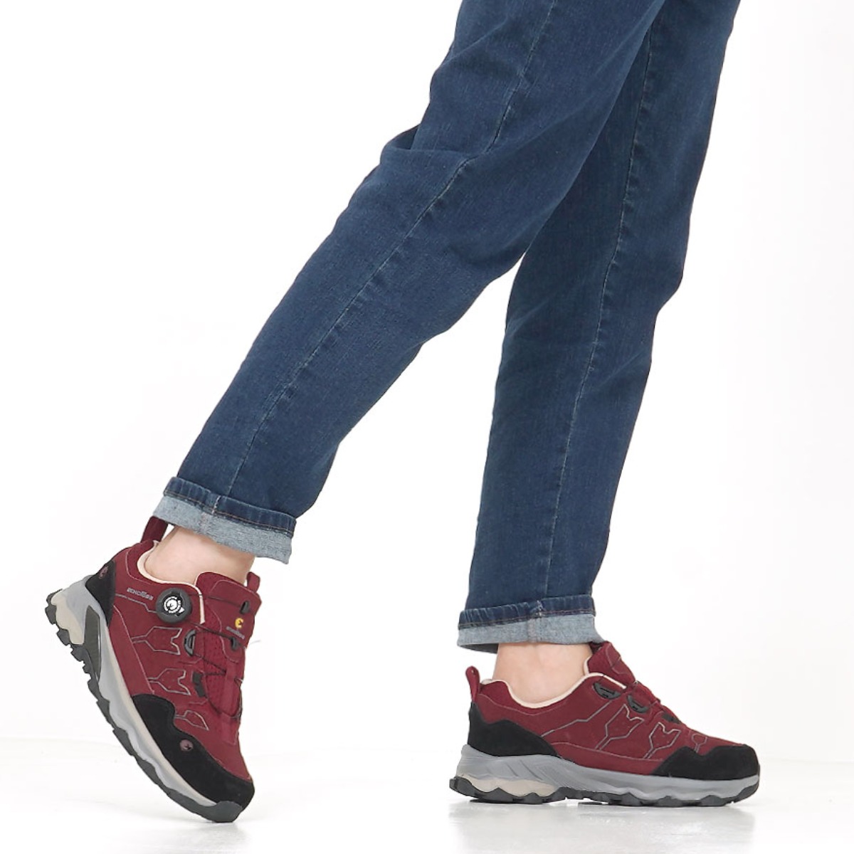 [에코로바]천연가죽 남녀 스피디 다이얼 트레킹화 등산화 ER2314 99,000원