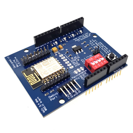 아두이노 ESP8266 와이파이 쉴드 무선 랜 확장보드 UART Wifi Development Board, ESP8266 4,400원