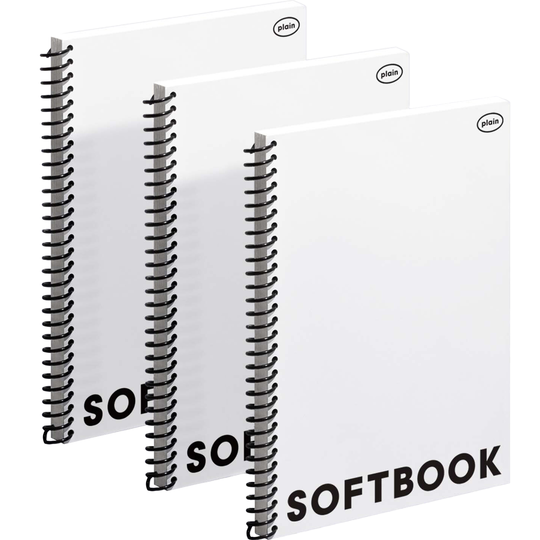 모트모트 소프트북 플레인 노트, 화이트, 3개 12,000원