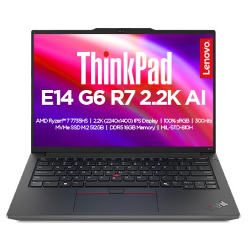 레노버 2025 씽크패드 E14 G6 라이젠7 라이젠 7000 시리즈 1,099,000원