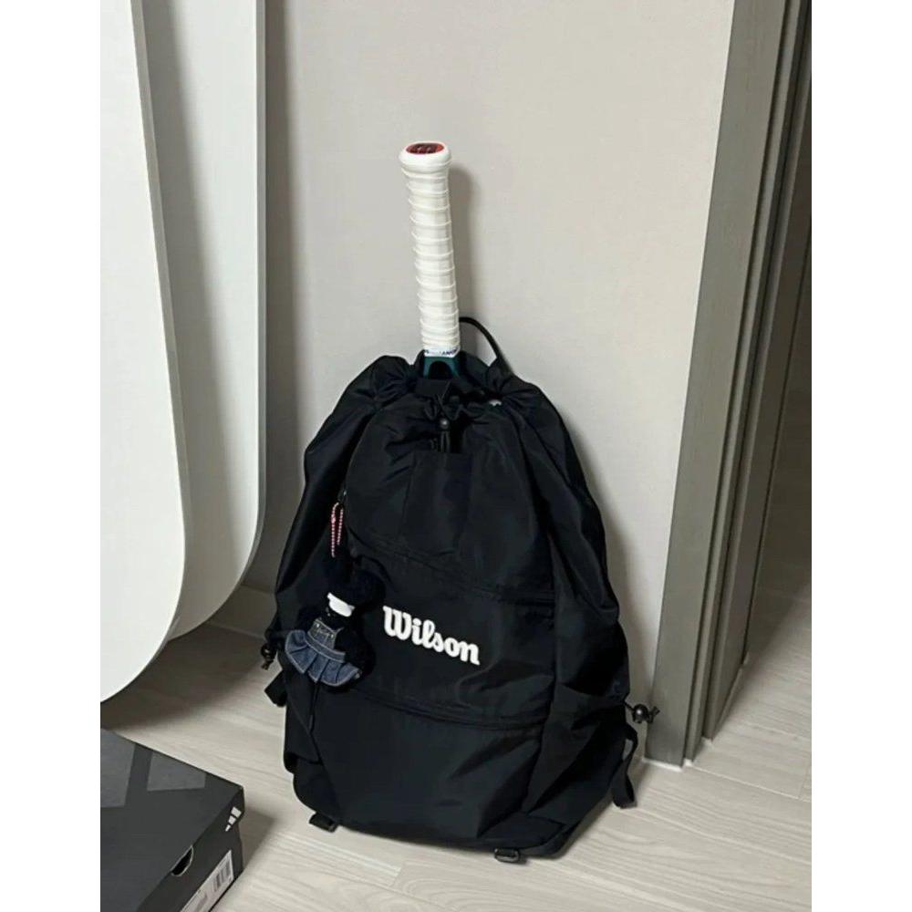 월슨 wilson 롤랑가로스 프랑스오픈 투어백 테니스 가방 토너먼트백 라켓백 배드민턴백 라켓가방, A. 검은색, 1개 48,340원
