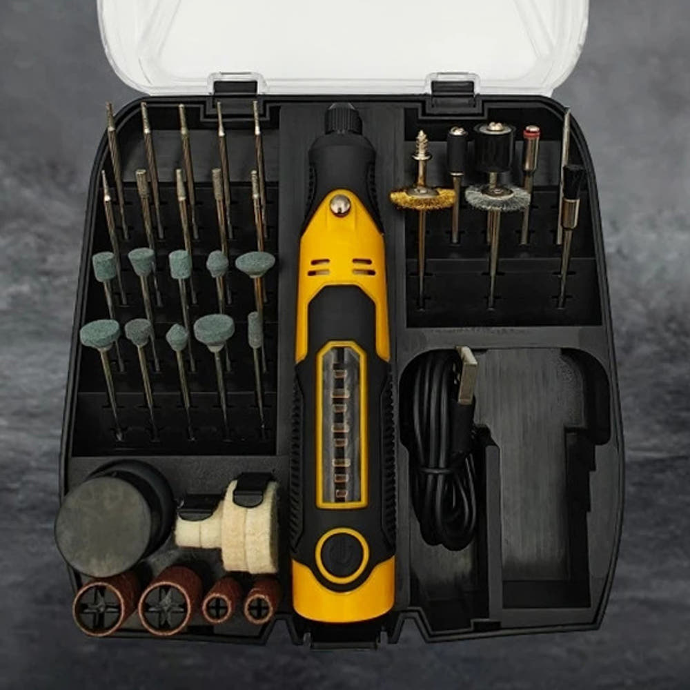 DIY 소형 미니그라인더 56P 핸드드릴 우드카빙 전동 소형 조각기 연마기 25,000원