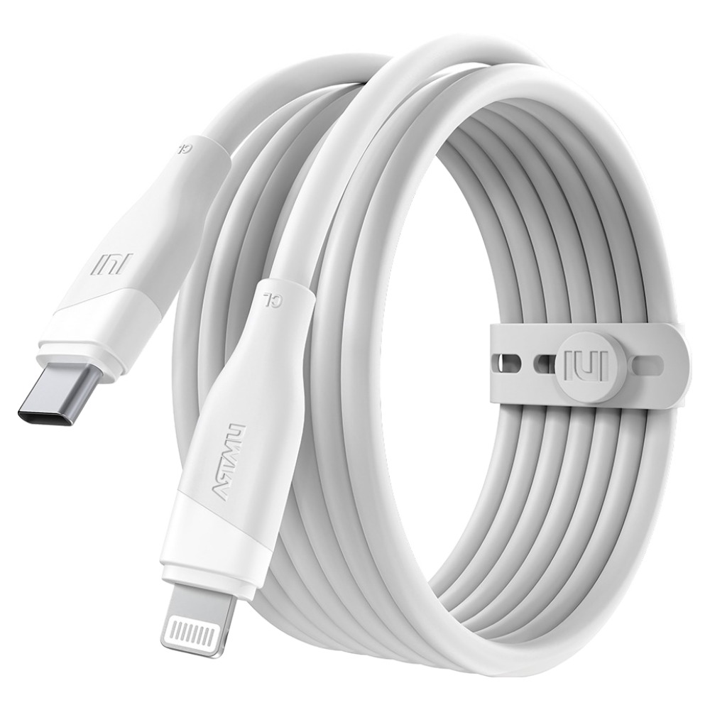 아트뮤 실키 USB C타입-라이트닝 8핀 MFi 고속충전 케이블, 150cm, 그레이, 1개 18,400원