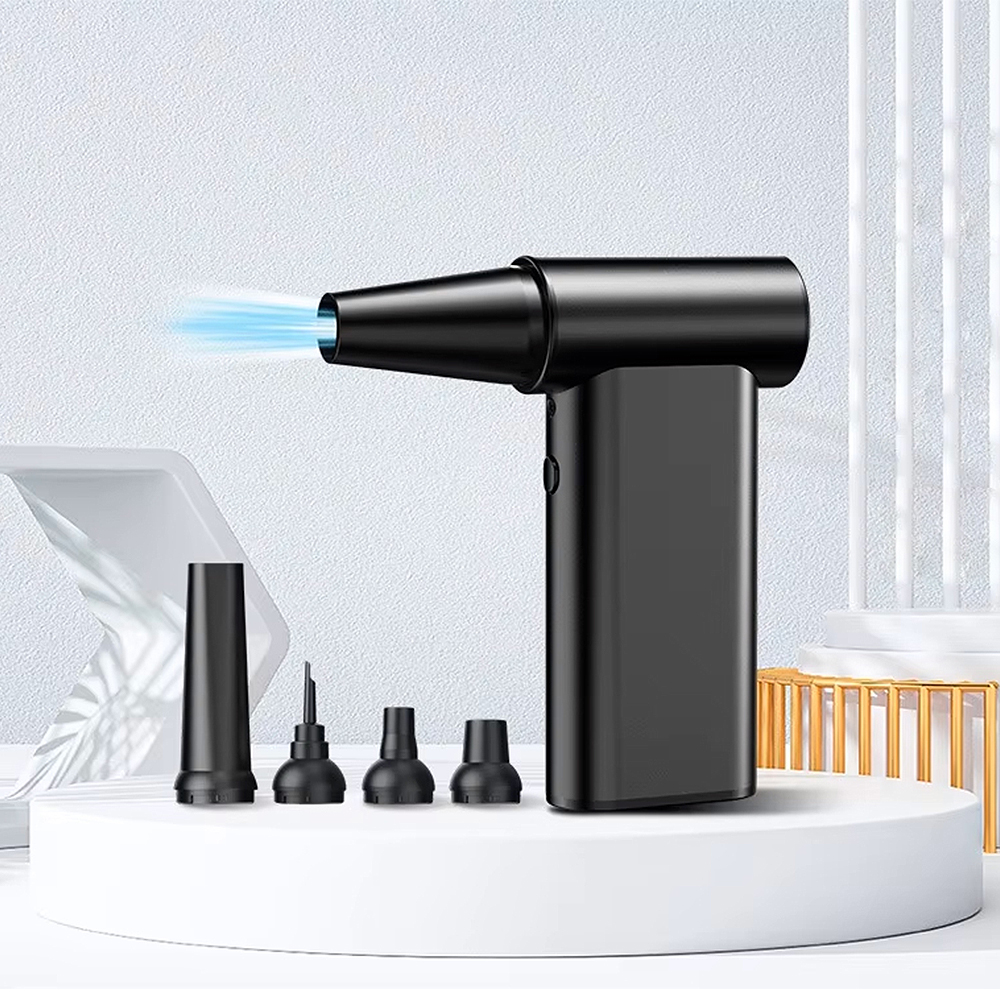 파워스톰 세차 캠핑 청소 콤프레샤 송풍 미니 무선 에어건, AG-01, 블랙 34,300원