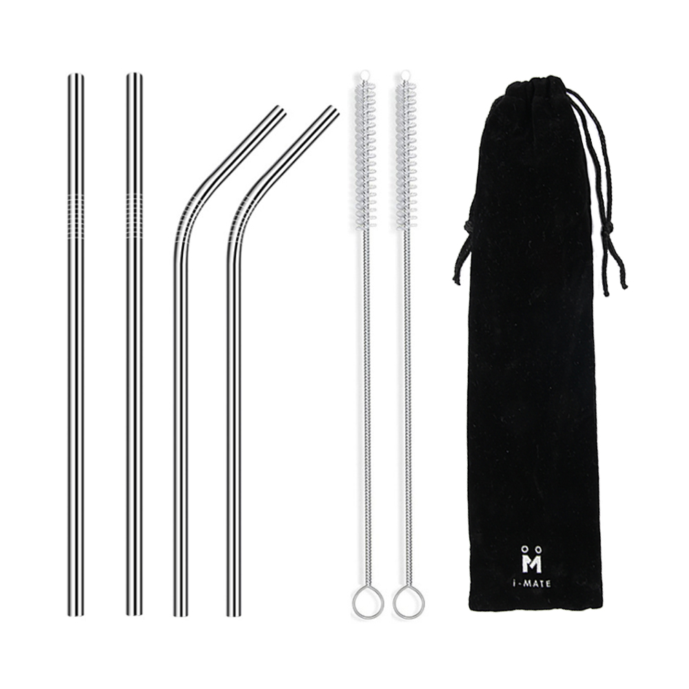 아이메이트 스테인레스 빨대세척솔 4종세트 + 파우치 블랙 6,990원
