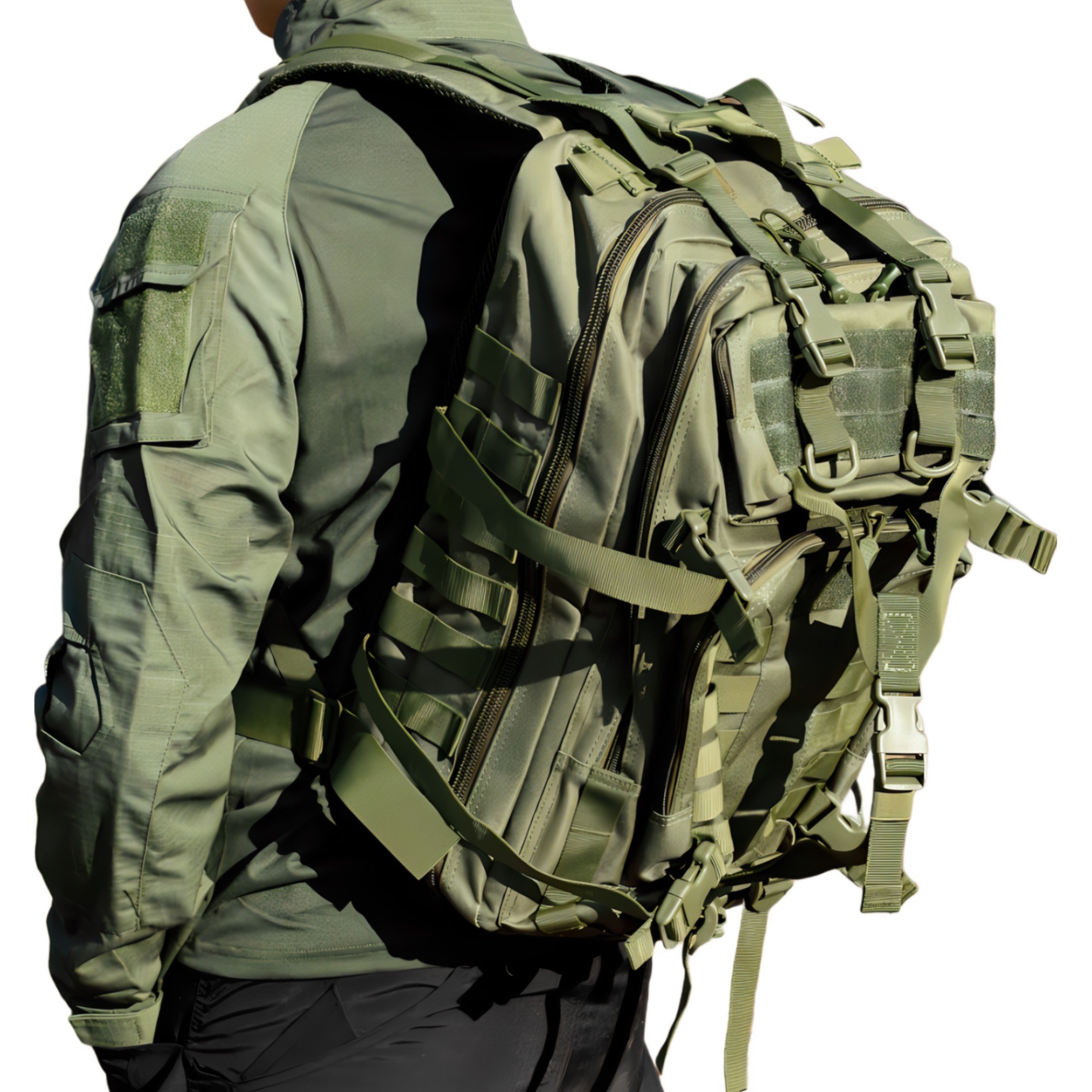 [워키트] 타이탄 그린 백팩 밀리터리 가방 아웃도어 전술 배낭 39,950원