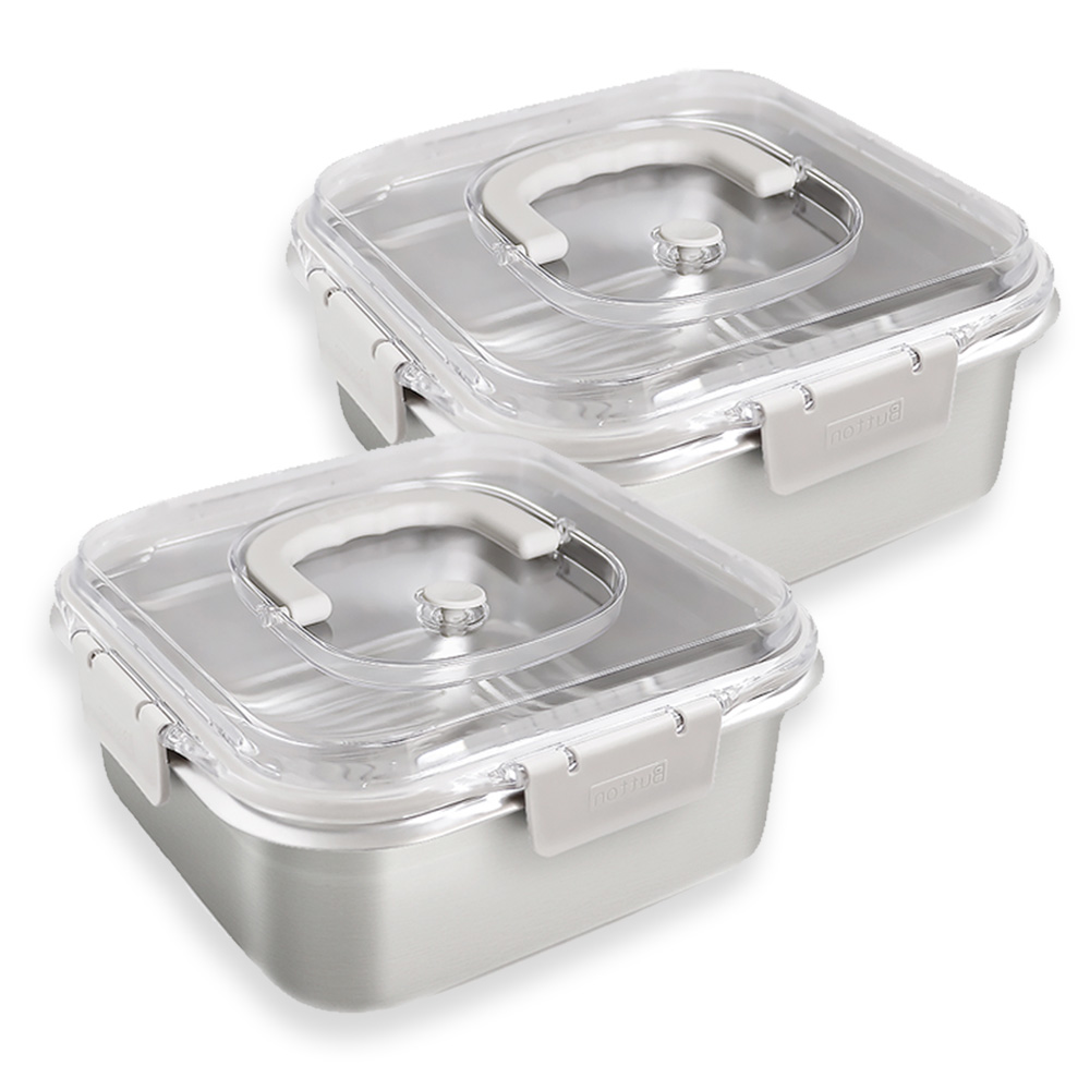 에브리 연마제X 벨브 핸들 스텐 밀폐용기, 3.2L, 2개 28,800원