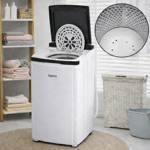 라플란 탈수기 스텐 6KG LPL-586S 수영장 업소용 빨래 미니탈수기 99,000원