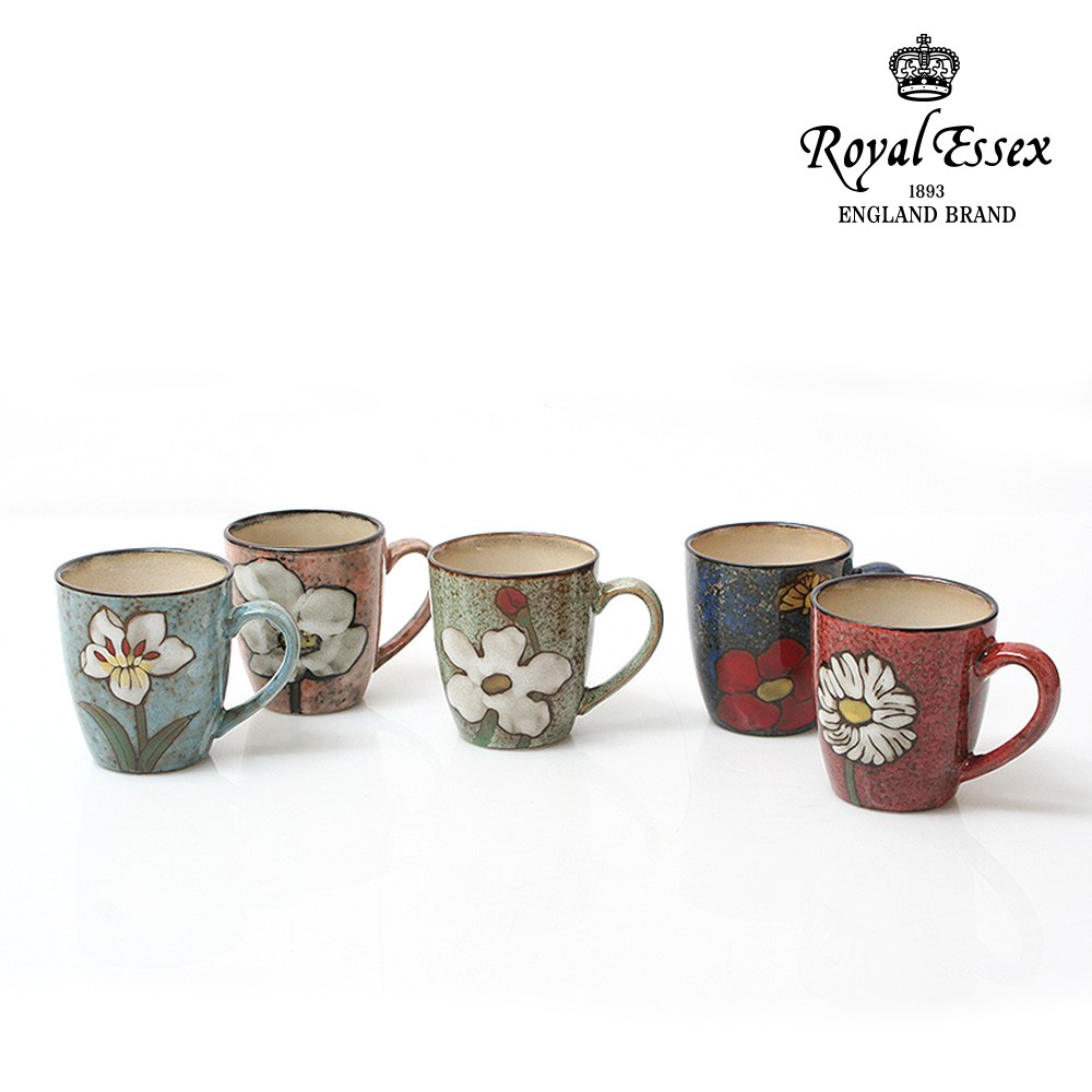 핸드페인팅 도자기 머그컵 5P 물컵 머그잔 24,600원