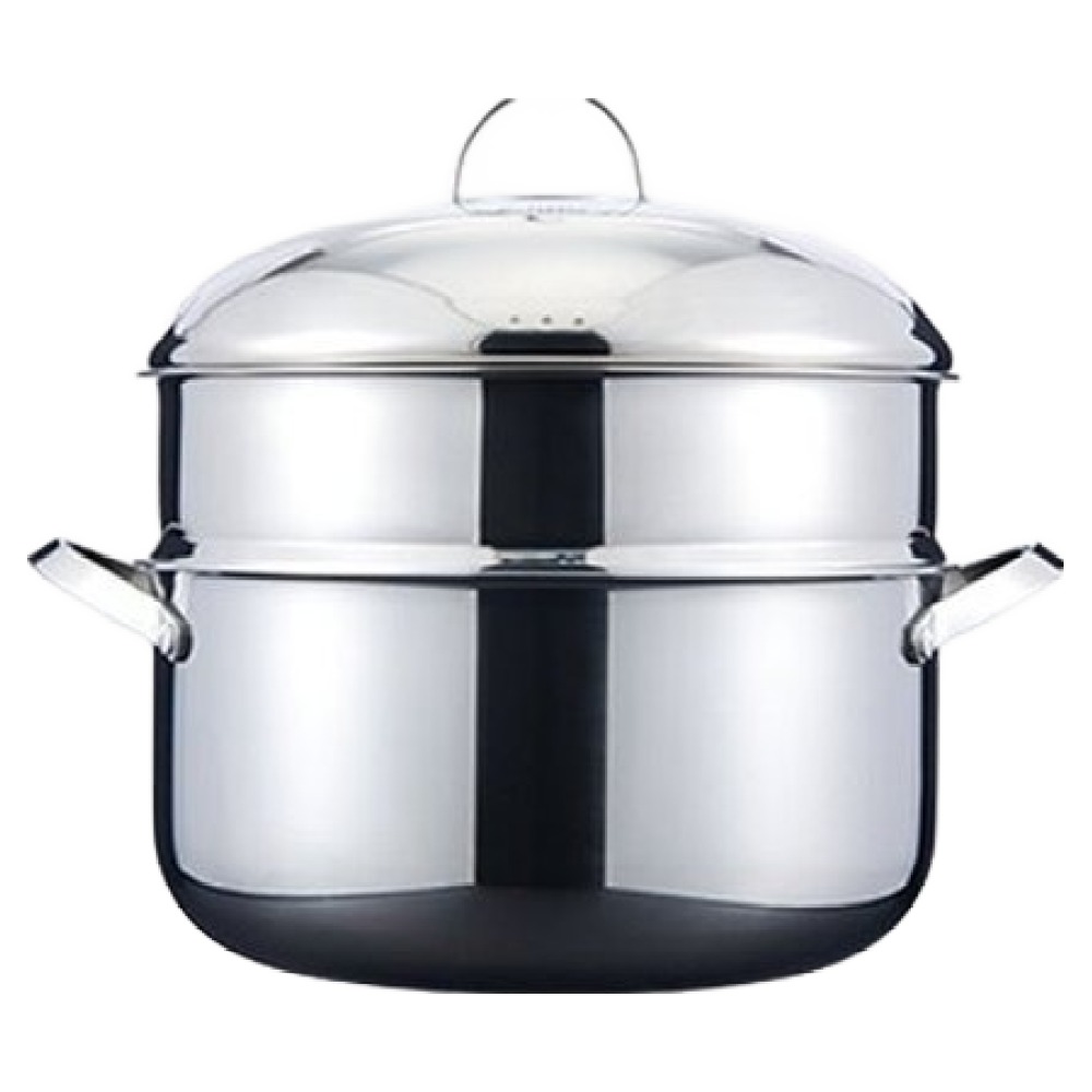 에지리 인덕션 스텐큐브 IH 통 3중 곰솥 9L + 찜기 스텐 세트, 28cm, 혼합색상, 1세트 99,000원